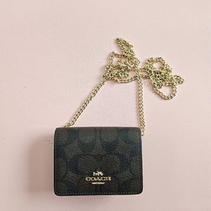 NWT! Coach Mini Coin Purse